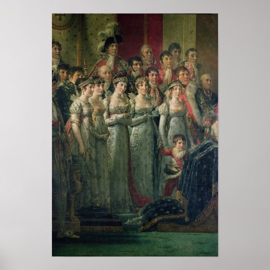 Poster Napoleon's Consecration and Josephine's (Devant)