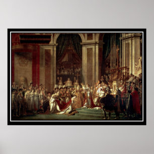 Poster Napoleon's Coronation as emperor of the french