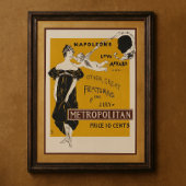 Poster Napoleons Love Affairs | Art métropolitain vintage