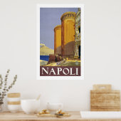 Poster Napoli (blanc) (Cuisine)