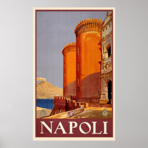 Poster Napoli Italie
