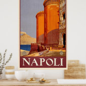 Poster Napoli Italie (Cuisine)