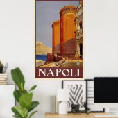 Poster Napoli vintage | Voyage (Bureau à domicile)