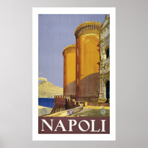 Poster Napoli (white)