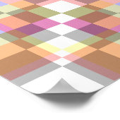 Poster Nappe de table funéraire de clown respecté Var. 2 (Coin)