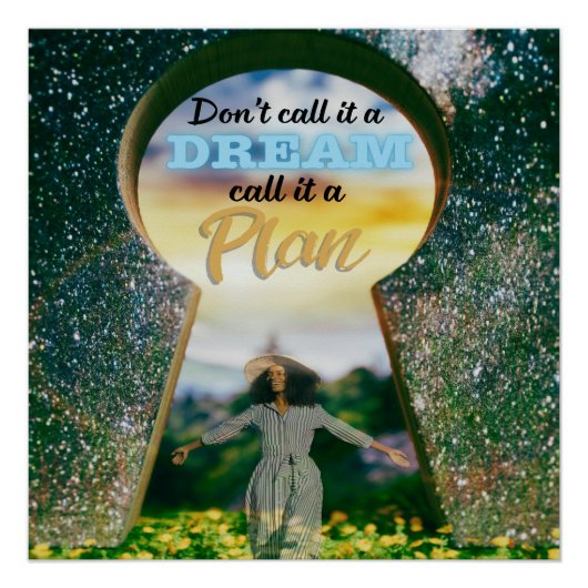 Poster N'appelez pas ça un rêve, appelez ça un plan (Devant)