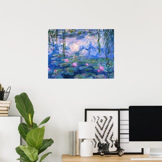 Poster Nappes d'eau 1 (Bureau à domicile)