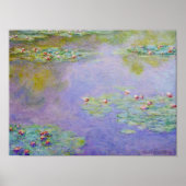 Poster Nappes phréatiques Claude Monet Fine Art (Devant)