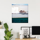 Poster Napping Pelican (Bureau à domicile)