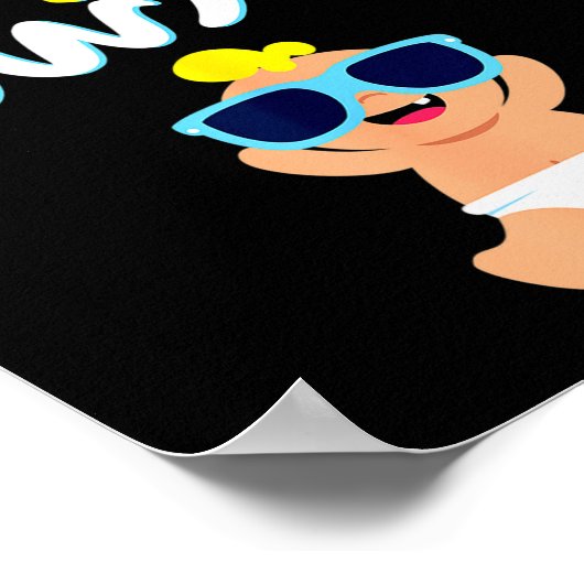 Poster Nappy New Year Diaper Expecting Pregnant Funny Hap (Coin)