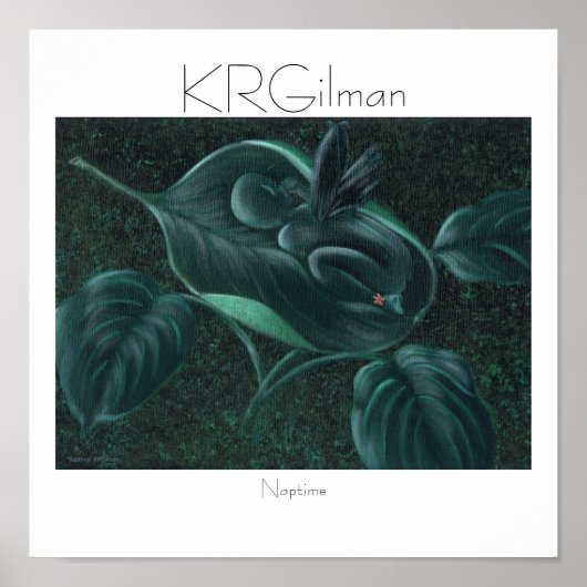 Poster Naptime (Devant)