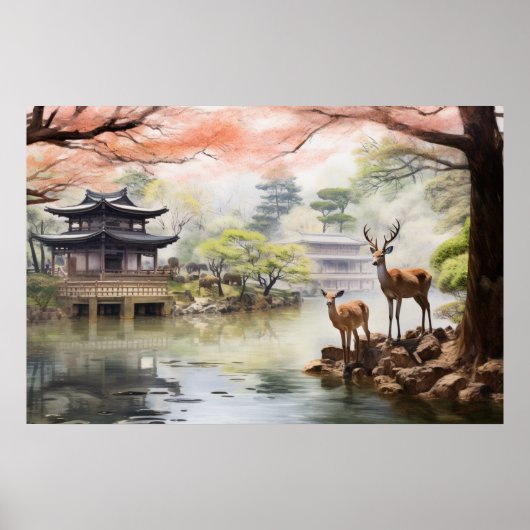 Poster Nara Serenity - Art Print (Devant)