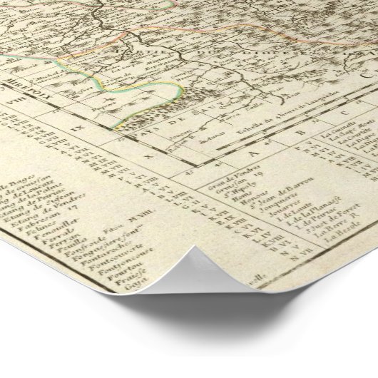 Poster Narbonne France (Coin)