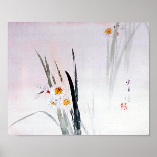 Poster Narcissus, Watanabe Seitei
