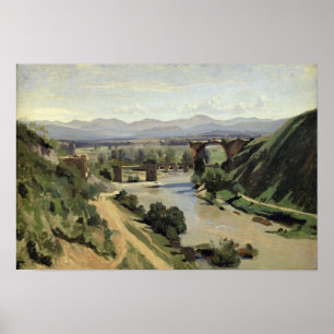 Poster Narni, Le Pont d'Auguste sur la Nera