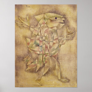 Poster Narr in Trance, 1929 par Paul Klee