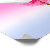 Poster N'arrêtez jamais de danser ballet cygne rose décor (Coin)