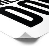 Poster N'arrêtez pas quand vous êtes fatigué (Coin)