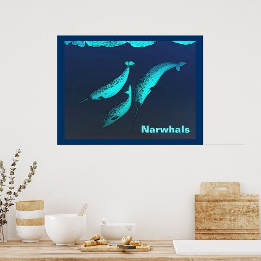 Poster Narwhal (Cuisine)
