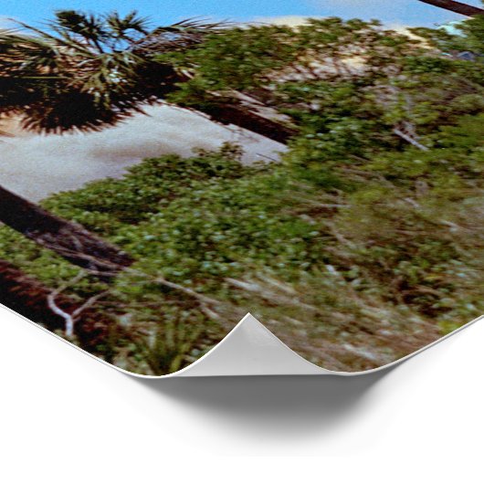 Poster NASA Apollo 16 Saturn V lancement de fusée (Coin)