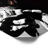 Poster NASA Apollo 17 astronaute Drapeau de la lune de te (Coin)