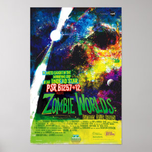 Poster NASA Exoplanet Travel Bureau Zombie Worlds