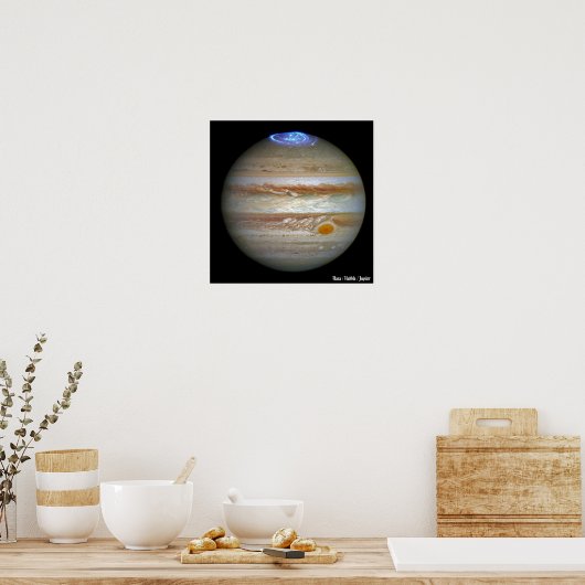 Poster Nasa / Hubble / Jupiter (Cuisine)