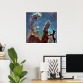 Poster NASA Hubble Telescope Photo PIllars of Creation (Bureau à domicile)