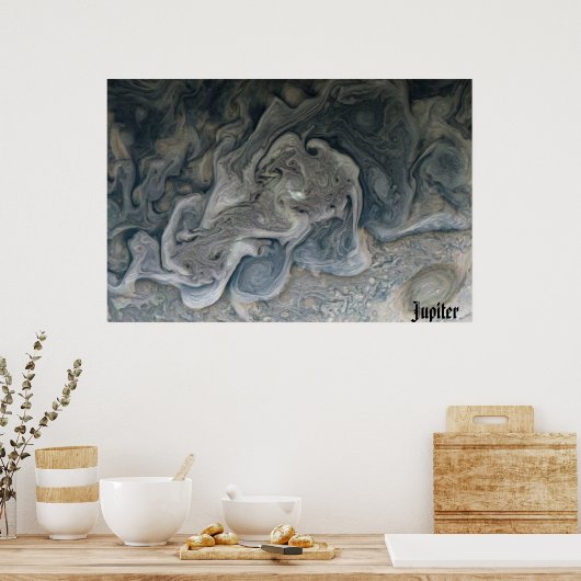 Poster NASA / Juno / Jupiter / (Cuisine)