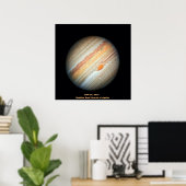 Poster NASA / Jupiter / Le nouveau portrait de Jupiter de (Bureau à domicile)
