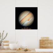 Poster NASA / Jupiter / Le nouveau portrait de Jupiter de (Cuisine)