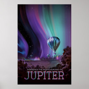 Poster Nasa / Jupiter / Voyage
