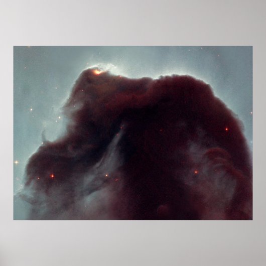 Poster NASA - La nébuleuse à tête de cheval (Devant)