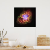 Poster NASA - Nebula du crabe (Cuisine)