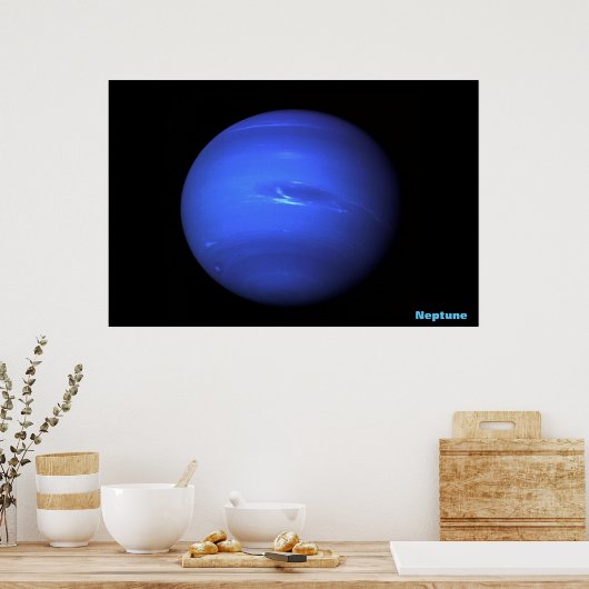 Poster NASA / Neptune / (Cuisine)