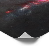 Poster NASA / Pyrotechnie galactique / NGC 4258 / (Coin)