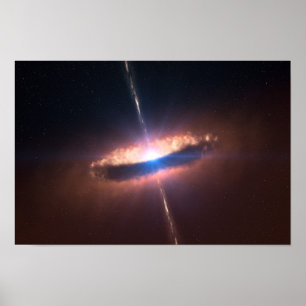 Poster NASA SIG10-012 Disk Galaxy
