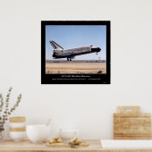 Poster NASA Space Shuttle Discovery (Cuisine)