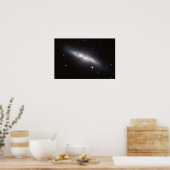 Poster NASA - Starburst Galaxy M82 (Cuisine)