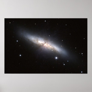 Poster NASA - Starburst Galaxy M82