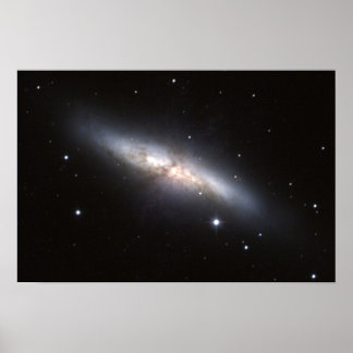Poster NASA - Starburst Galaxy M82
