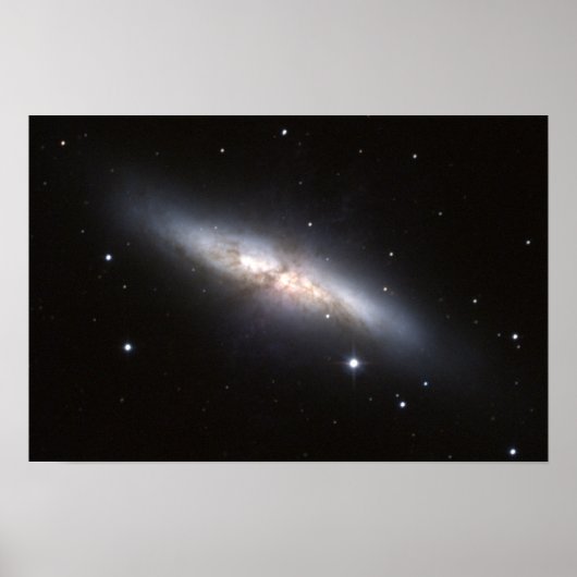 Poster NASA - Starburst Galaxy M82 (Devant)