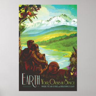 Poster Nasa / Terre