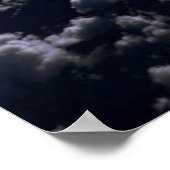 Poster Nasa, terre orbitante, belle terre de l'espace (Coin)