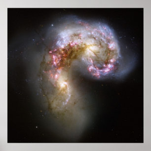 Poster NASA - The Antennae Galaxies NGC4038-4039
