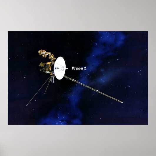 Poster NASA / Voyager 2 / (Devant)