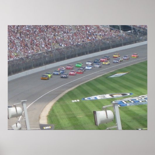 Poster Nascar 2009 au MIS (Devant)