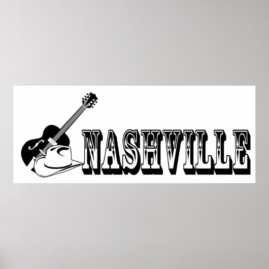 Poster Nashville (Devant)