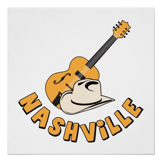 Poster Nashville (Devant)