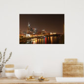 Poster Nashville en mode Nuit (Cuisine)